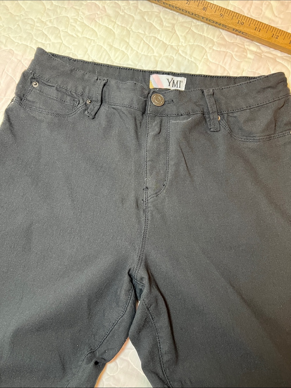 YMI Charcoal Stretch Skinny Jeans